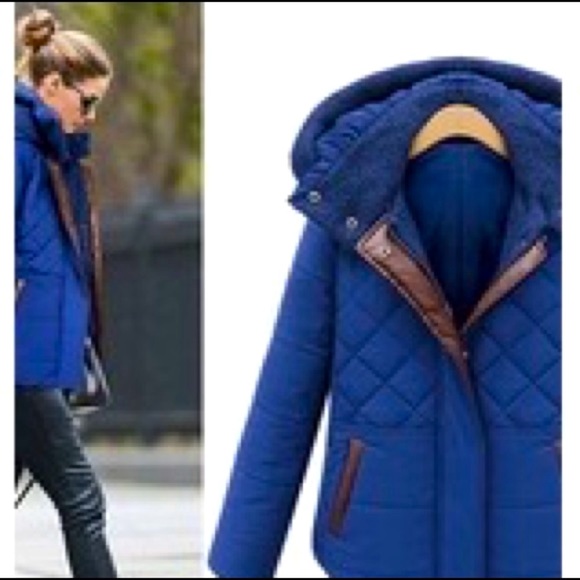 Kia Ma Man Man🍁| Quilted Faux Leather Trim Jacket. - Picture 7 of 7